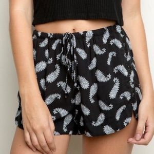 Brandy Melville Paisley eve shorts
